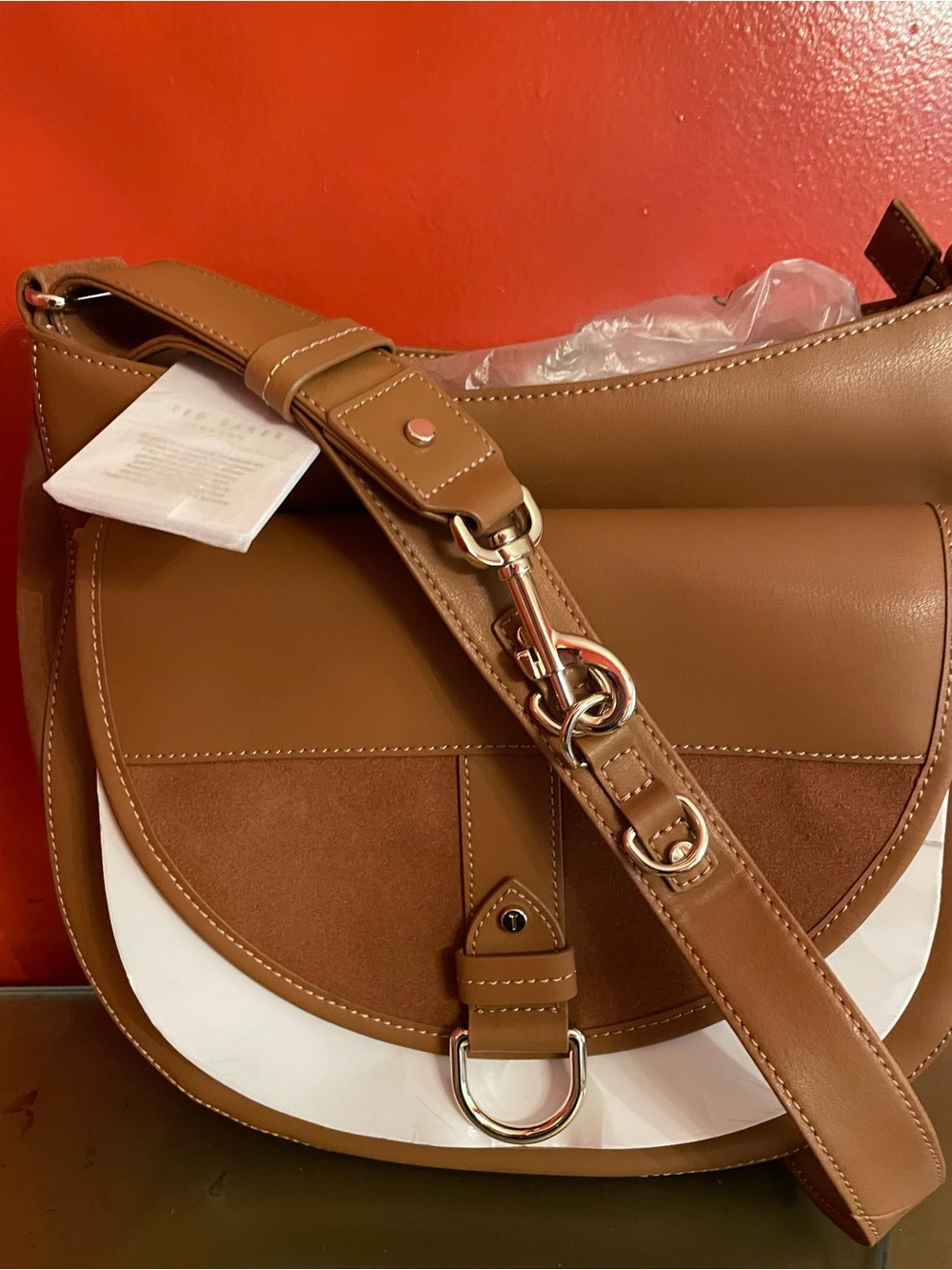 Ted Baker London Equa Leather Brown